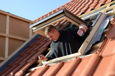 Pose de fenêtres de toit Velux à Lanne